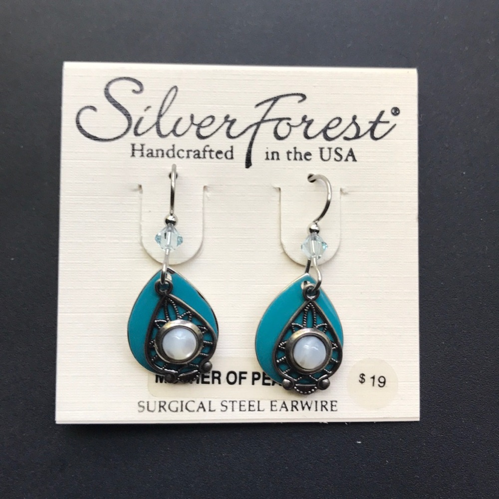 Silver Forest Handcrafted Earrings